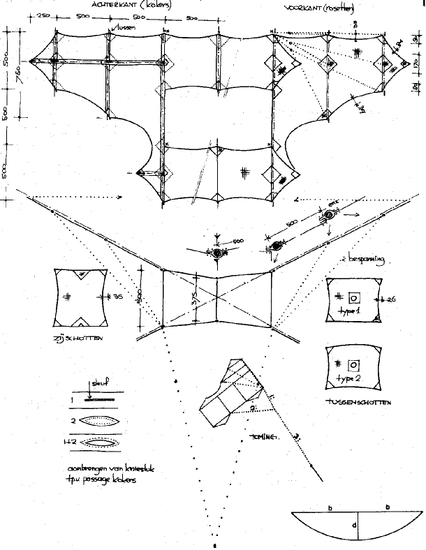 Cody (doosvlieger) bouwtekening