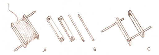 Zelf een eenvoudige vliegerhaspel maken