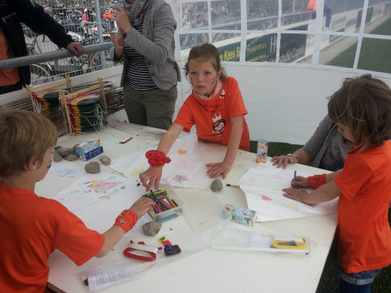 Workshop vlieger maken, Vliegerteam EVENTS