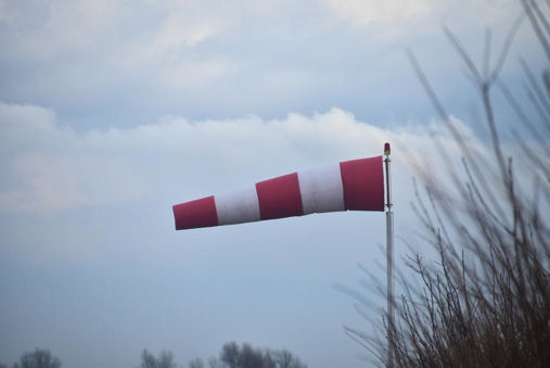 Gemiddelde windrichting in Nederland 