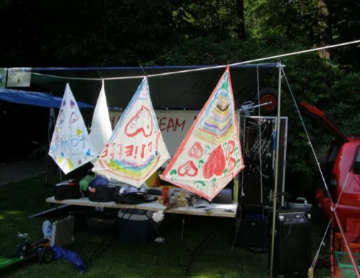 Vliegers die moeten drogen