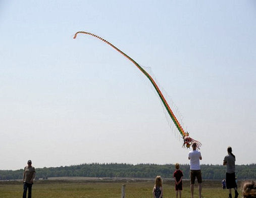 Chinese Draak van 60 meter lang