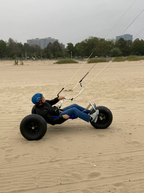 Aanschaf van een kitebuggy