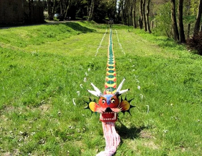 Vlieger-demonstratie